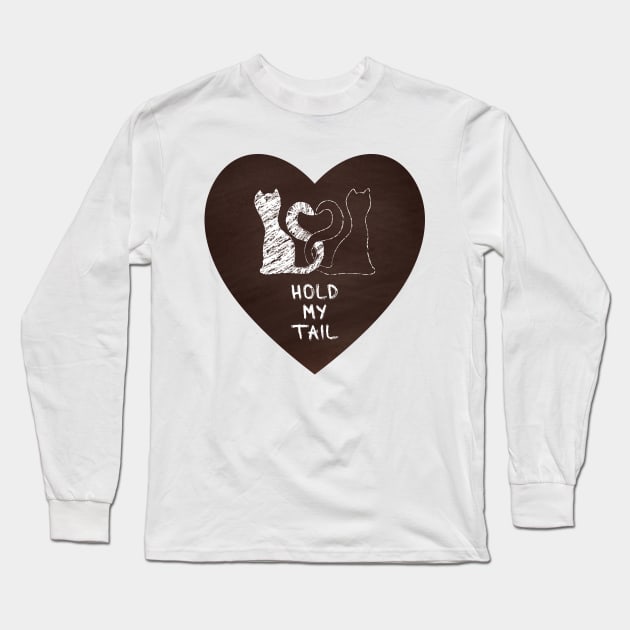 Hold my tail Long Sleeve T-Shirt by PolinaPo